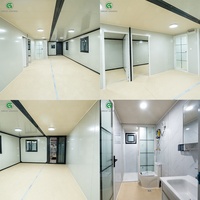 Maison préfabriquée de luxe en conteneur de 40 pieds, 2, 3 ou 4 chambres, maison modulaire en conteneur maritime, maison préfabriquée, villa, mini-maison pour habitation