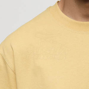 Camiseta Extra Grande de Alta Calidad para Hombre, 100% Algodón, Ligera, Lisa, Informal, Color Personalizado, Transpirable, Fácil de Usar, Tejido de Punto - Product Image 5