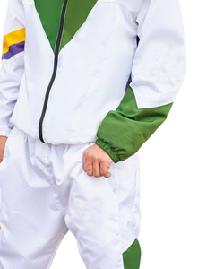 Ensemble de survêtement surdimensionné personnalisé pour l'extérieur, pantalon de survêtement en nylon, ensemble de jogging, coupe-vent, survêtement en nylon pour hommes - Product Image 4