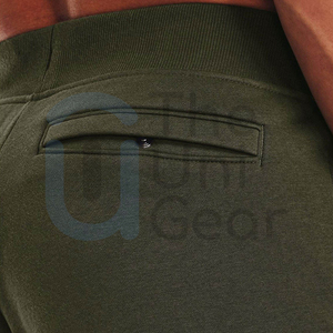Pantalon de survêtement décontracté pour homme, léger et de haute qualité, 100 % coton, écologique, séchage rapide, respirant, avec cordon de serrage central - Product Image 3
