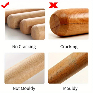 Bate de Béisbol Profesional de Madera de Haya Maciza de Alta Calidad, Equipo Deportivo de Madera Dura para Entrenamiento Familiar, Bate de Softbol de Calidad - Product Image 5