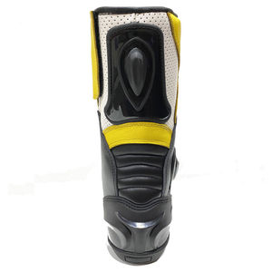 Personalizado Mejor Material Moto Racing Zapatos Hombres Cuero Velocidad Biker Motocicleta Auto Racing Wear Zapatos de alta calidad - Product Image 6