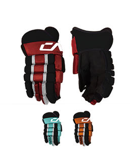 Guantes de hockey sobre hielo para jóvenes 260GSM Forro de malla transpirable Cierre antideslizante Ajuste flexible Amortiguación interior suave Personalizable - Product Image 1