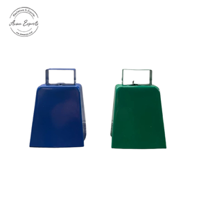 Juego de 2 campanas grandes de Metal con acabado cubierto de polvo para decoración navideña, juego hecho a mano, el mejor precio - Product Image 6