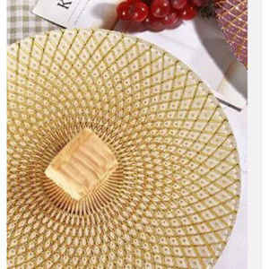 Assiette de présentation créative en métal Assiette décorative vintage pour fête de mariage et tous les événements Assiette de présentation de vaisselle - Product Image 5