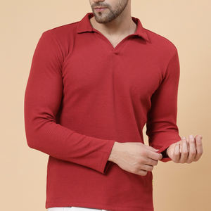 Polos de haute qualité pour hommes avec design de logo personnalisé anti-rides meilleure qualité à vendre - Product Image 6