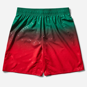 2025 Short de coupe régulière pour hommes avec ceinture élastique Sublimation Summer Beach Vacation Multi-Scene Wear Service OEM disponible - Product Image 1