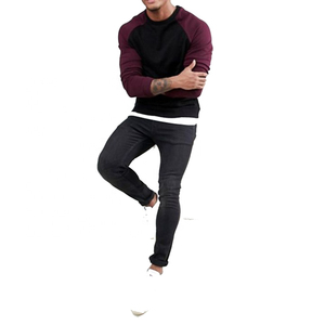 Sudaderas con capucha personalizadas de gran tamaño para hombre de cuello redondo liso de manga larga con cuello redondo de alta calidad en precio de venta completo con logotipo personalizado - Product Image 6