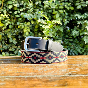 Cinturón Polo Informal de Cuero de Búfalo de Agua con Diseño Personalizable 2025 Hebilla de Latón Macizo Cinturón de Lujo Unisex, Novedad de 100% - Product Image 1