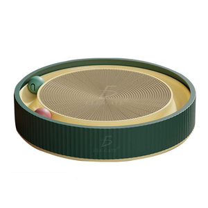 Moderno Tiragraffi per Gatti in Sisal con Giocattoli Interattivi per Gattini, Tiragraffi per Gatti in Confezione di Cartone - Product Image 1