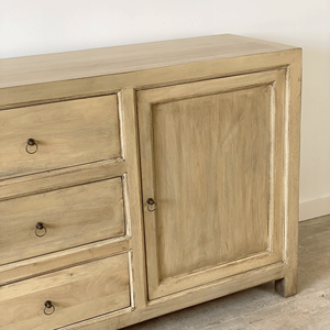 ตู้ไม้มะม่วงแบบเรียบง่าย (180ซม.), ตู้ไม้สไตล์มอร์เดนทำด้วยมือไม้เนื้อแข็งบุฟเฟต์สำเนียง - Product Image 5