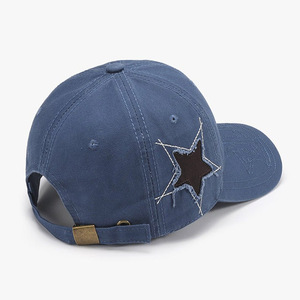 Venta al por mayor al aire libre transpirable refrigeración malla gorra sol protección UV deportes sombrero Jeans Color gorra de béisbol - Product Image 3