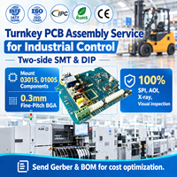 Assemblage de cartes PCBA pour contrôle industriel, fabrication de cartes PCB personnalisées, SMT DIP RoHS IPC-A-610 ISO9001, contrôleur de chariot élévateur 2-132 couches