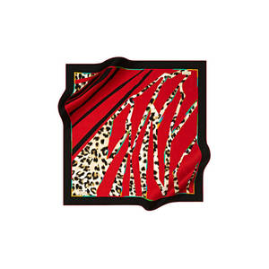 Pañuelo de crepé satinado Pierre Cardin 90x90 - Pañuelo colorido para la cabeza y el cuello - Product Image 1