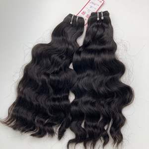 Trama de calidad superior Color natural Cabello Remy 20 pulgadas Onda natural 100% Remy Top en extensión de cabello - Product Image 4