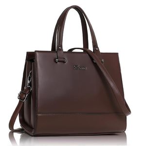 Sac à main de luxe pour femmes en cuir véritable de qualité supérieure avec sangle réglable et poignées supérieures spacieux et élégant pour un usage quotidien - Product Image 4