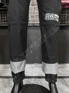 Chaqueta de esquí y snowboard personalizada de alta calidad a prueba de viento para hombre con paneles impermeables, monos y pantalones holgados para ropa de esquí y nieve - Product Image 5