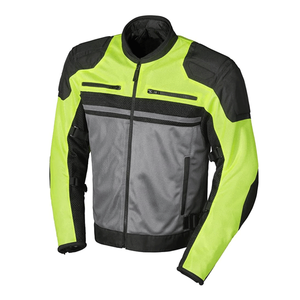 Unisex Custom High Quality Cordura Motorcycle <b>Racing</b> <b>Jacket</b> CE-Armor Protections Black Reflective Mesh Plus Size Breathable - Product Image 3