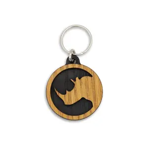 Wood Hooks Key Rings Metal Lanyard Keychain Hook design Clasps Key Jewelry Wholesale Alloy Ring Key piece