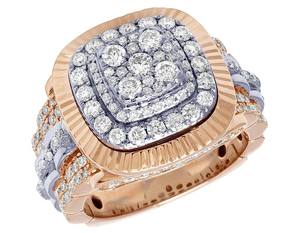 Personalizado VVS Moissanite Diamond Hip Hop Iced Out Anillo hecho a mano único y elegante para hombres - Product Image 1