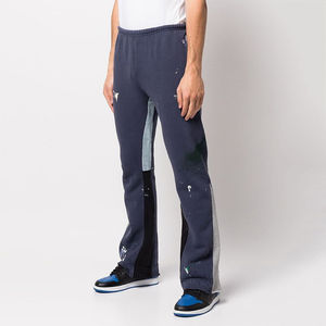 กางเกงวอร์มลำลองของผู้ชายกางเกงเอวยางยืดกางเกงวอร์มผ้าว่้าน้ำหนักเบาแบบสั่งตัดมาใหม่2025 - Product Image 4