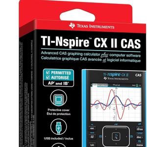 Calculadora Gráfica a Color TI-Nspire CX II CAS de Texas Instruments, Nueva, Original, de Alta Calidad, con Software para Estudiantes - Product Image 1