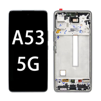 Pantalla Táctil Digitalizadora Original de 6.5'' para Samsung A53 5G, Pantalla LCD para Samsung Galaxy A53 5G, LCD A536U A536B A536E
