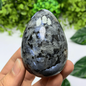 Oeuf de larvikite Oeufs en cristal de guérison naturelle en gros pour la décoration intérieure et l'équilibrage énergétique du fabricant de confiance - Product Image 4