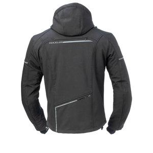 Chaqueta de motocicleta softshell con exterior impermeable y transpirable para ciudad y viajes. - Product Image 2