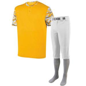 2024 nouveauté haute qualité respirant Pakistan fait Baseball uniforme Sublimation conception vêtements de sport - Product Image 4