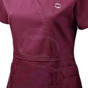 Venta al por mayor uniformes médicos uniformes de enfermería poliéster algodón resistente enfermera Scrub Jogger Sets - Product Image 4