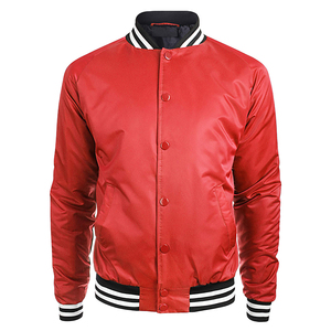 Veste universitaire en laine de haute qualité tendance industrie Letterman veste de Baseball col à manches longues broderie toutes tailles été - Product Image 4
