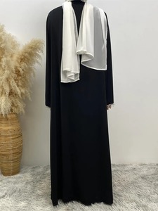 Eid abaya Dubai ชุดเดรสมุสลิมแบบสุภาพเรียบร้อยชุดเดรสยาวสำหรับผู้หญิงชุดเดรสอาหรับแบบอิสลามชุดราตรีสำหรับงานปาร์ตี้ตอนเย็นเสื้อคลุมคาฟตันสไตล์โมร็อกโก - Product Image 6