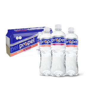 Propel, Peach, Boisson à l'eau sans calories avec électrolytes et vitamines C et E, 24 oz, paquet de 12 - Product Image 5