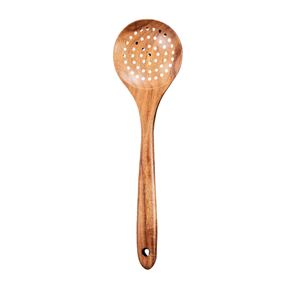 Bonita cuchara de madera de acacia para cocina, utensilios de cocina de madera de acacia de alta calidad, venta al por mayor de Vietnam - Product Image 3