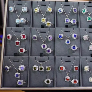 Unique Trendy Delicate <b>Stud</b> <b>Earring</b> 925 Sterling <b>Silver</b> Cubic Zirconia Fashion Jewelry for Women Gift - Product Image 1