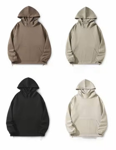 Ventes en gros de sweats à capuche d'hiver pour hommes et femmes, imprimés sur mesure, coupe classique, en polaire, streetwear, pull-over en polyester/coton de haute qualité - Product Image 6