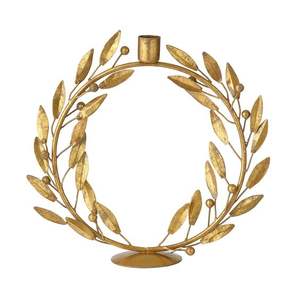 Fleur de créateur Forme personnalisée Décoration intérieure Dessus de table Bougeoir en métal doré Fleur - Product Image 4