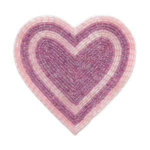 Posavasos con cuentas Hecho a mano Bola americana Bordado Artesanía Posavasos con cuentas cuadradas Cruz DE LA India - Product Image 6