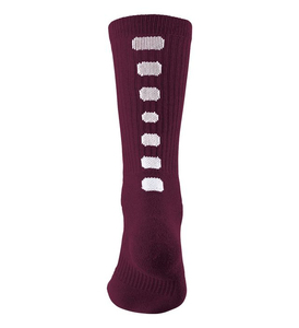 High Quality Custom Design <b>Men's</b> Sport <b>Socks</b> Breathable Non-Slip Terry Basketball Football Soccer Trampoline-Long Logo Grip - Product Image 6
