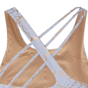 Soutien-gorge de sport pour femme, nouvelle tendance, de haute qualité, à séchage rapide, imprimé par sublimation, fabriqué en usine, pour faibles quantités minimales de commande (MOQ) - Product Image 6