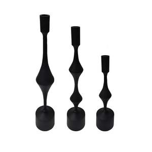 เชิงเทียนอลูมิเนียมเรียวเล็กสำหรับตกแต่งบ้านและงานอีเวนต์ขนาดมาตรฐานแท่นวางเทียนทำมือ - Product Image 3