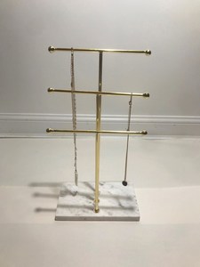 Organisateur de bijoux décoratif support de rangement pliable pour boucles d'oreilles colliers et bracelets pour ranger collier bracelet boucle d'oreille - Product Image 6