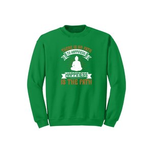 Sudadera de mezcla de algodón Temas de Buda Imprimir 12 opciones de color Estilo casual 260-280 GSM Diseño personalizable Colocación ODM - Product Image 1