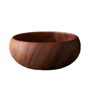 Tazón de madera para servir para utensilios de cocina Uso Tazón de masa de alta calidad Madera DE LA India - Product Image 1