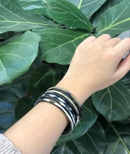 Nuevo diseño de búfalo de agua/Joyería de vaca brazalete de cuerno con joyería de moda de latón hecha a mano en la India para la venta caliente - Product Image 3