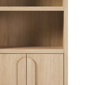 OEM estantería de madera estante de exhibición para el hogar sala de estar dormitorio y cocina con estantes de almacenamiento gabinete - Product Image 6