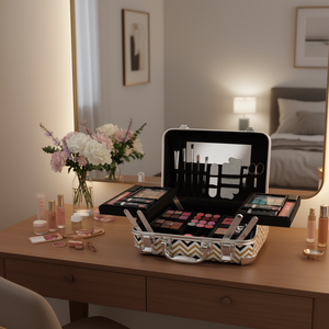 Valigetta per Trucchi XXL - Soluzione di Stoccaggio per Set e Strumenti di Make-up di Grandi Dimensioni - Product Image 3