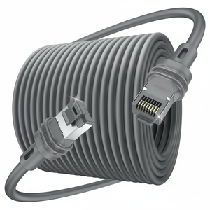 Cable Ethernet CAT6 de 150 Pies para Starlink Gen 3, Antena Rectangular, Impermeable, Blindado, RJ45, Alta Velocidad, 2000 Mbps - Product Image 6