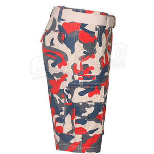 กางเกงขาสั้นคาร์โก้สำหรับผู้ชายกางเกงขาสั้นออกกำลังกายคาร์โก้ขนาดใหญ่พิเศษผลิตได้ตามต้องการ - Product Image 4